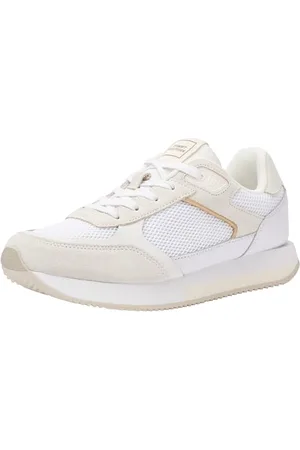 Tommy Hilfiger Damen Runner Sneaker Sportschuhe, (White), 36 EU