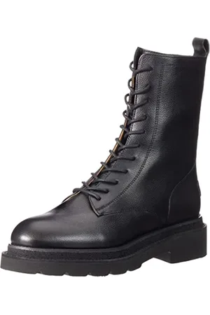 Shabbies Amsterdam Amsterdam Damen SHS1265 lace up Grain Leather Ankle Boot, , 36 EU
