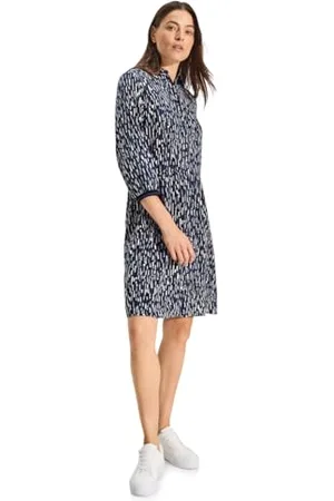 CECIL Damen B144161 Bedrucktes Kleid, , XXL