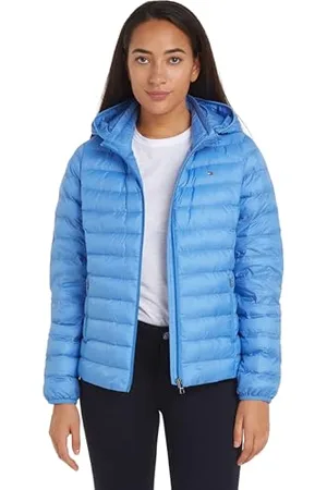 Tommy Hilfiger Damen Jacke Padded Global Stripe Jacket Übergangsjacke, , XS