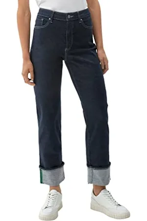 QS by s.Oliver Damen 120.10.202.26.180.2112088 Hose 7 8 KAROLIN Straight, , 36 EU