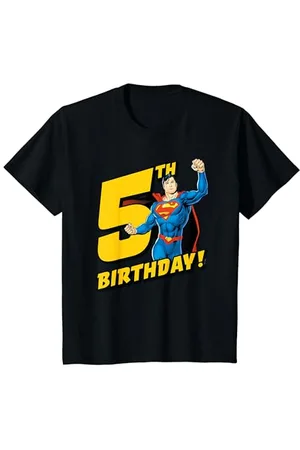Superman Kinder 5th Birthday T-Shirt
