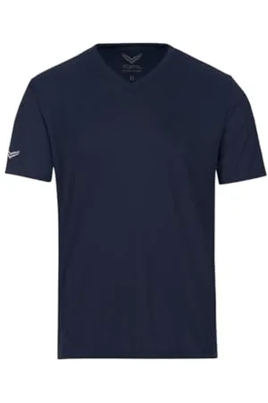Trigema Herren 644203 T-Shirt, Blau ( 046), Small