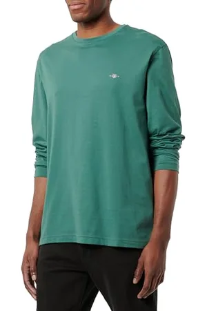 GANT Herren Reg Shield Ls T-Shirt T-Shirt, , XL
