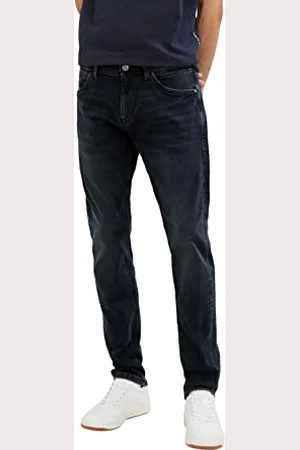 TOM TAILOR Herren 1035777 Troy Slim Jeans, 10170-Blue Black Denim, 40W / 32L