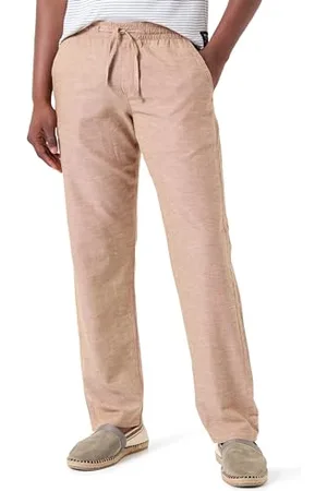 JACK & JONES Herren Jpstkane Jjsummer Linen Blend Jogger Sn Stoffhose, , M