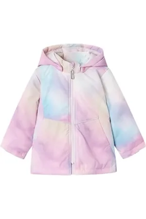 NAME IT Mädchen Nmfmaxi Jacket AOP Kurzjacke, , 98