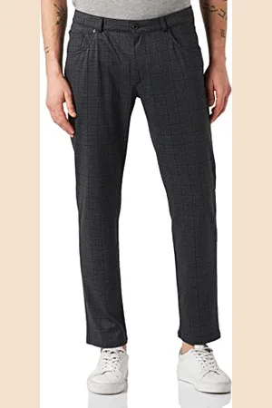 Bugatti Herren Hose Casual Five-Pocket Freizeithose lang Polyester-Mix Flexcity Stretch