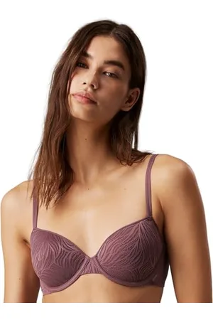 Calvin Klein Damen Demi-Cups BH Lightly Lined Stretch