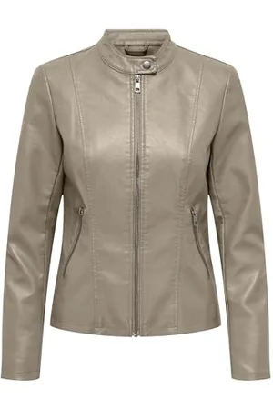 ONLY Damen Onlnewmelisa Faux Leather Jacket Cc OTW Jacke, , S