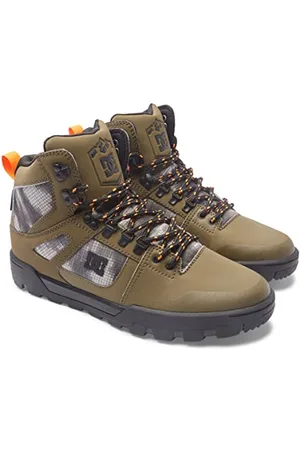 Dcshoes Pure Hi - Wasserabweisende Lederstiefel für Männer Grün