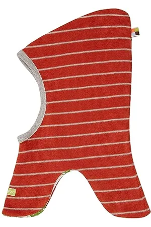 loud + proud Unisex Kinder Schlupfmütze Ringel, GOTS Zertifiziert Sturmhaube, , 45-48 EU