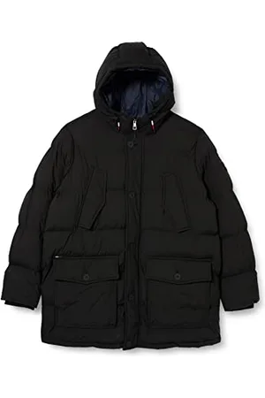 Tommy Hilfiger Herren Essential Rockie Parka, Black, 3XL