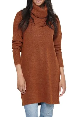 ONLY ONLJANA L/S COWLNCK Dress Wool KNT NOOS
