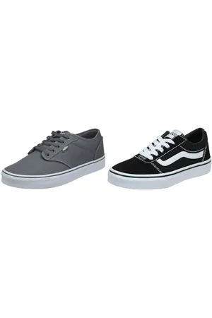 Vans Herren Atwood Canvas Trainers Sneaker, Pewter, 42.5 EU Ward (Suede/Canvas)
