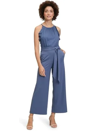 Vera Mont Damen Jumpsuit mit Volant ,40