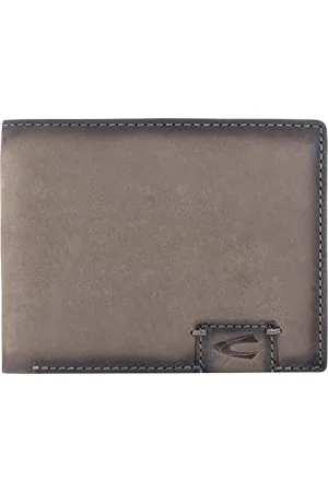Camel Active Dallas Herren Geldbörse Querformat RFID Leder Mittelgroß Grau