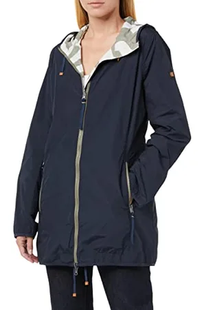 Camel Active Womenswear Damen 3204505R26 Jacke, Marineblau, 42