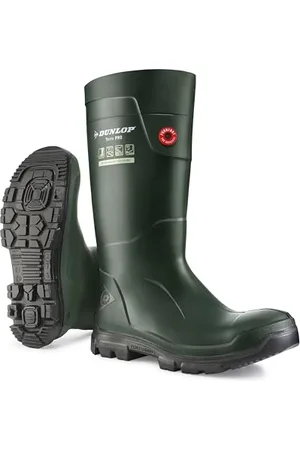 Dunlop Protective Footwear, LJ0KL01, Purofort TerraPRO, Grün/Schwarz, Größe 44 EU