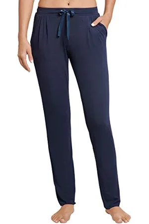 Schiesser Damen Mix & Relax Jerseyhose lang Schlafanzughose, , 42