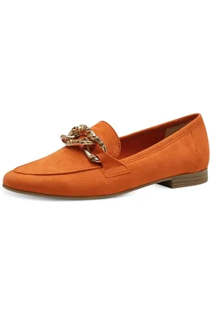 Marco Tozzi Damen Slipper aus Leder mit Blockabsatz, , 38 EU