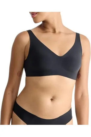 Sloggi Damen Zero Feel 2.0 Soft Bra, Black, L