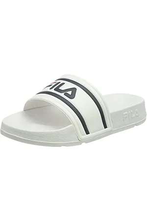 Fila Morro Bay kids Unisex-Kinder Slipper, (White), 34 EU