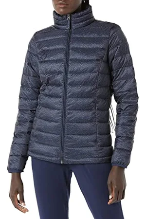 Amazon Damen Leichte, Wasserabweisende, packbare Pufferjacke (in Übergröße erhältlich), , XL Große Größen