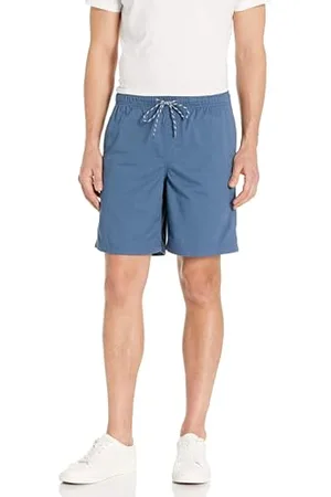 Amazon Herren Walkshorts Schrittlänge 20 cm lockere Passform mit Kordelzug (in Übergröße erhältlich), , XL