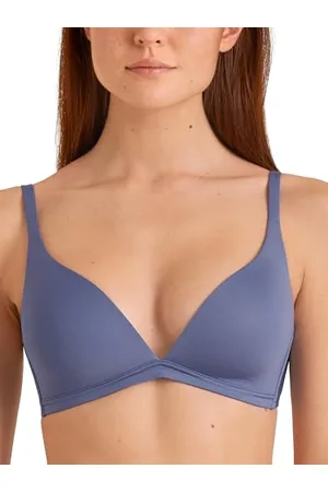 Calida Eco Sense Triangel-BH Damen, bügellos, nahtfreie Cups, verstellbar Träger, schnelltrocknend und geruchshemmend