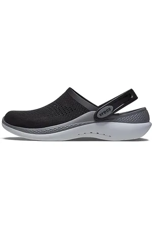 Crocs Unisex-adult Literide 360 Clog Clog, Black/Slate Grey, 37/38 EU