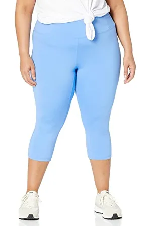 Amazon Damen Active Sculpt Workout Athleisure Capri-Leggings mit hohem Bund (in Übergröße erhältlich), , S