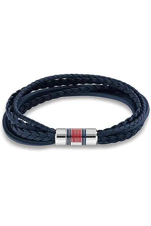 Tommy Hilfiger Jewelry Lederarmband für Herren Marinblaues - 2790427