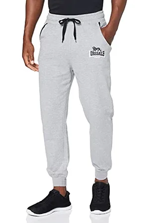 Lonsdale London Herren Sporthose Jogginghose Two Tones grau Small