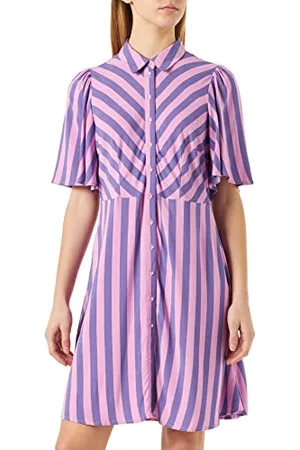 Y.A.S Damen savanna 2/4 Shirt Dress S. Noos Kleid, , M EU