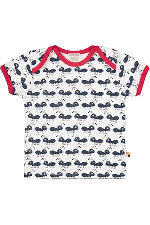 loud + proud Unisex Baby T-shirt mit Druck, aus Bio Baumwolle, Gots Zertifiziert T Shirt, , 110-116 EU