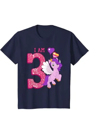 My Little Pony Kinder I Am 3 Sparkly Birthday With Pipp T-Shirt