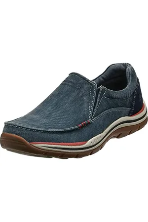 Skechers Herren Expected-Avillo Mokassin, Marineblau, 39.5 EU