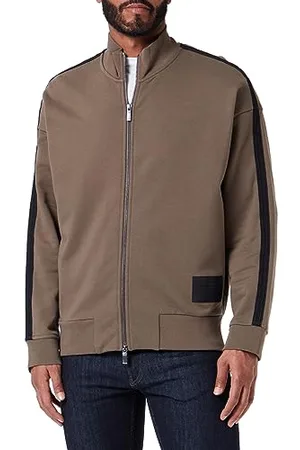 Armani Exchange Herren Long Sleeves,Comfy Fit,Zipper Sweatshirt, , XXL EU