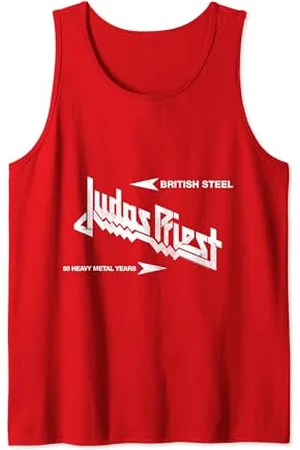 Judas Priest – British Steel Red Tank Top