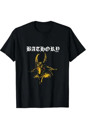Bathory Classic Goat Logo T-Shirt - Official Merch T-Shirt