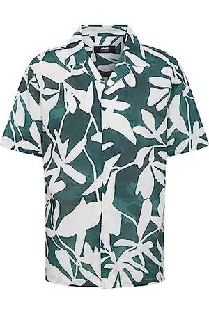 Mavi Herren Printed Shirt Hemd, , XL
