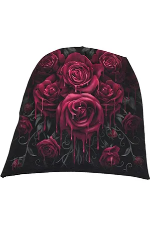 Spiral Blood Rose - Beanie aus Leichter Baumwolle - - L