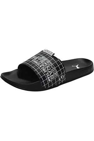 PUMA Unisex MAPF1 Leadcat 2.0 Schiebe-Sandalen, Black Black, 35.5 EU