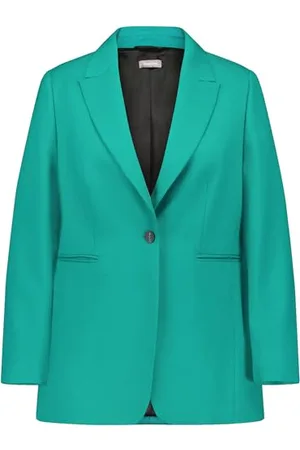 Samoon Damen Eleganter Blazer Langarm unifarben 48