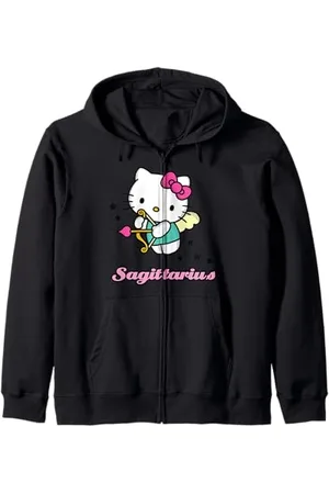 Hello Kitty Sagittarius Star Sign Kapuzenjacke