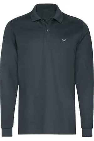 Trigema Langarm Poloshirt mit Armbündchen
