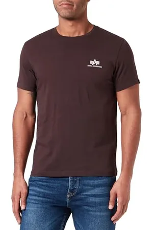 Alpha Industries Herren Basic T Small Logo T-Shirt, , S
