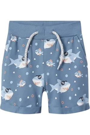 NAME IT Nmmvermo AOP Long SWE Shorts Unb F Noos