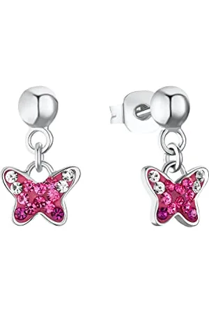 Prinzessin Lillifee Mädchen Kinder Schmuck Schmetterling Silber, Kommt in Schmuck Geschenk Box
